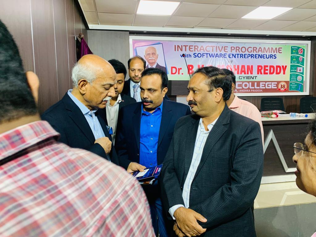 Invitation to Shri B.V.R.Mohan Reddy